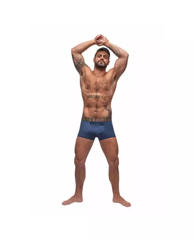 Image du Enhancer Short Antique Blue par Male Power - Jockstrap stylé et confortable-1