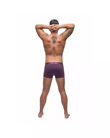 Image de l'Enhancer Short Eggplant taille S de Male Power, jockstrap confortable et stylé-2