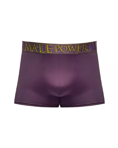 Image de l'Enhancer Short Eggplant taille S de Male Power, jockstrap confortable et stylé-5