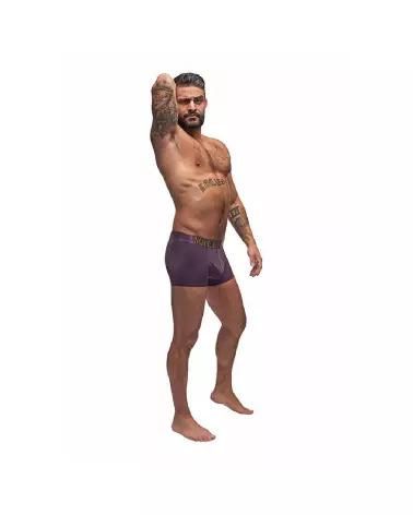 Image du Enhancer Short XL Eggplant de Male Power, jockstrap confortable et stylé-3