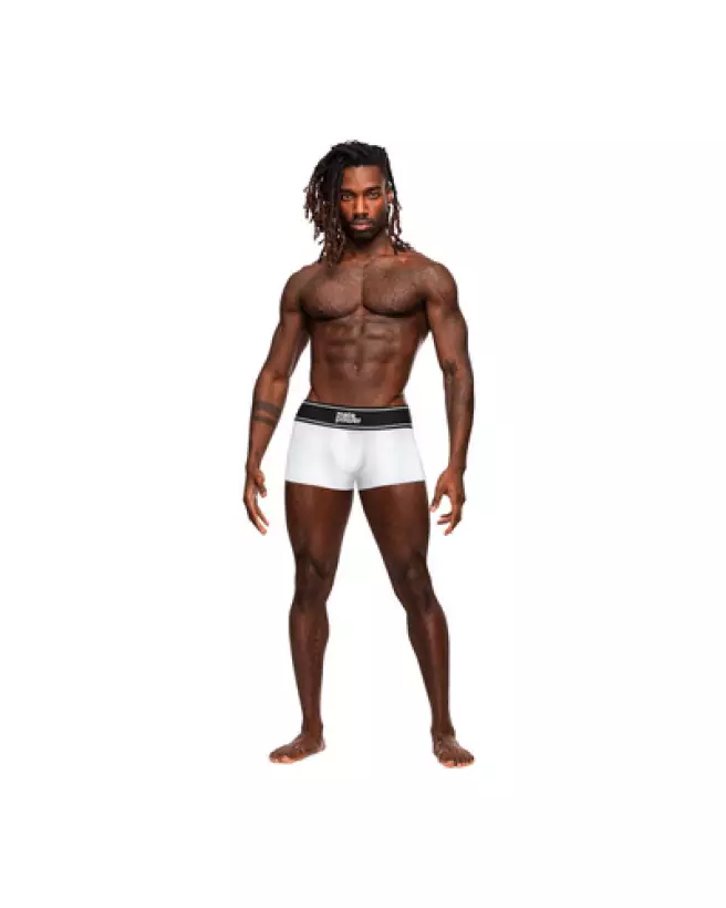 Image du Pouch Short Blanc Taille S de Male Power, Jockstrap confortable et stylé-1
