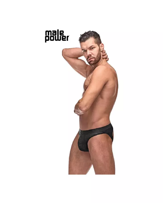 Image Jockstrap Moonshine Noir Male Power Taille L/XL-3