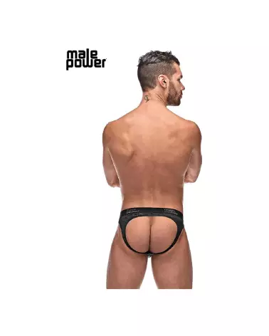 Jockstrap Moonshine Noir S/M par Male Power, sous-vêtement sportif et élégant-4