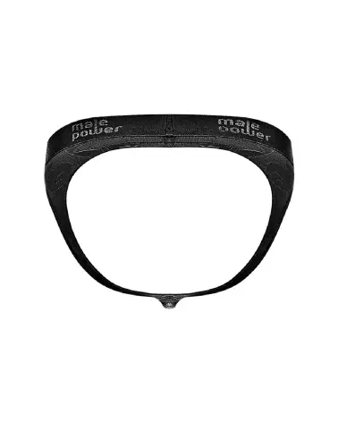 Jockstrap Moonshine Noir S/M par Male Power, sous-vêtement sportif et élégant-7