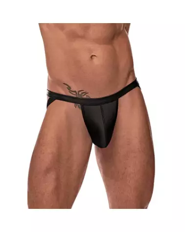 Image du Strappy Ring Jock S/M Noir par Male Power, jockstrap confortable et stylé-1