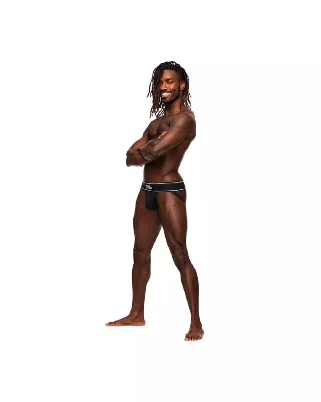 Jockstrap noir Male Power taille S/M pour un confort optimal et un style élégant-2