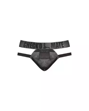 Photo Male Power Cut Out Jock L/XL, jockstrap noir confortable et stylé-6