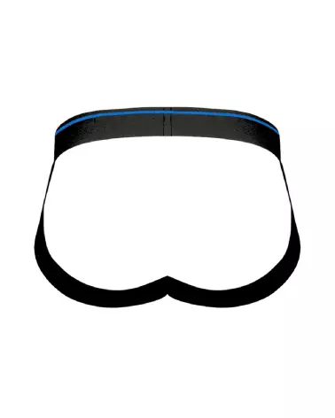 Image du Panel Jock L/XL Black/Blue de Male Power, Jockstrap confortable et stylé-5