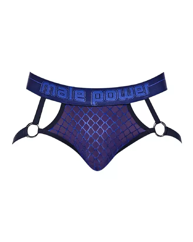 Image du Jock Ring Navy S/M par Male Power, jockstrap élégant et confortable-5