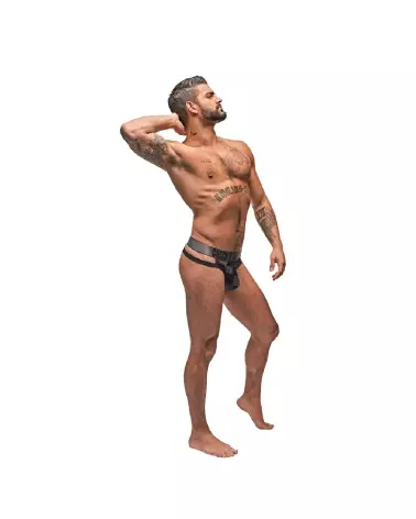 Cutout Thong S/M Black de Male Power - Jockstrap élégant et confortable-3