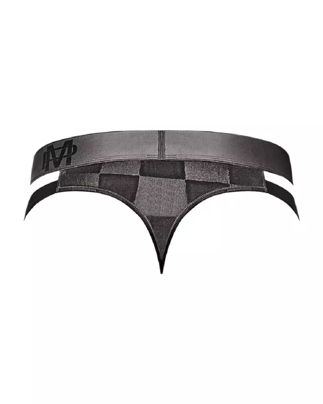 Cutout Thong S/M Black de Male Power - Jockstrap élégant et confortable-7