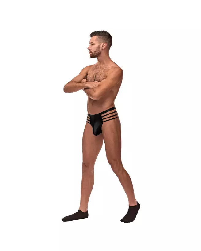 Thong Male Power noir taille L/XL jockstrap élégant et confortable pour homme-2