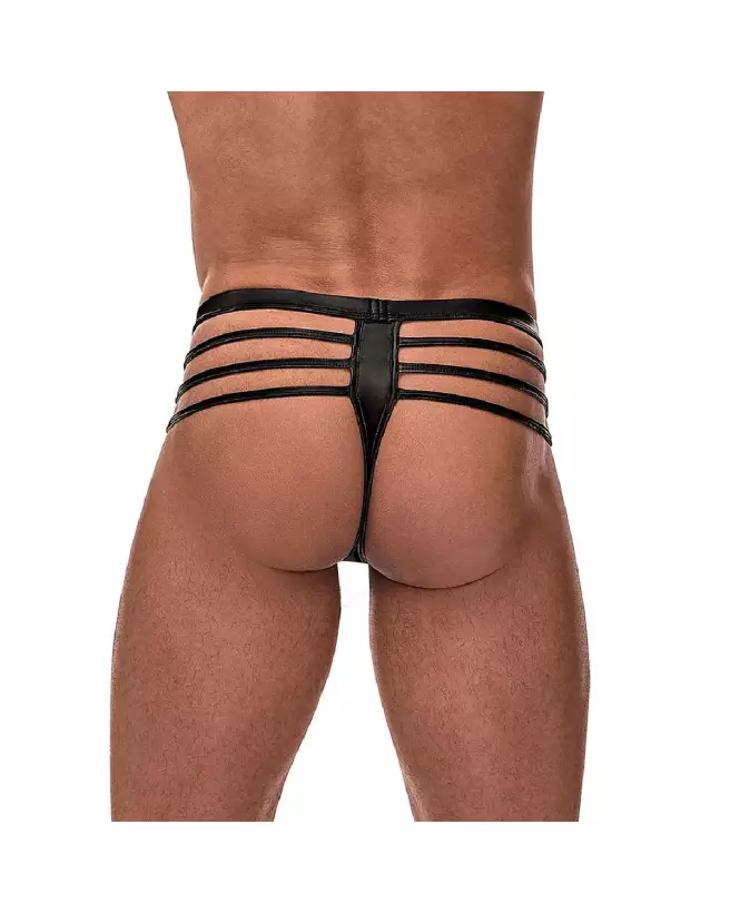 Thong Male Power noir taille L/XL jockstrap élégant et confortable pour homme-3