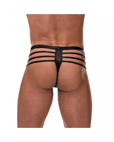 Thong Male Power noir taille L/XL jockstrap élégant et confortable pour homme-3