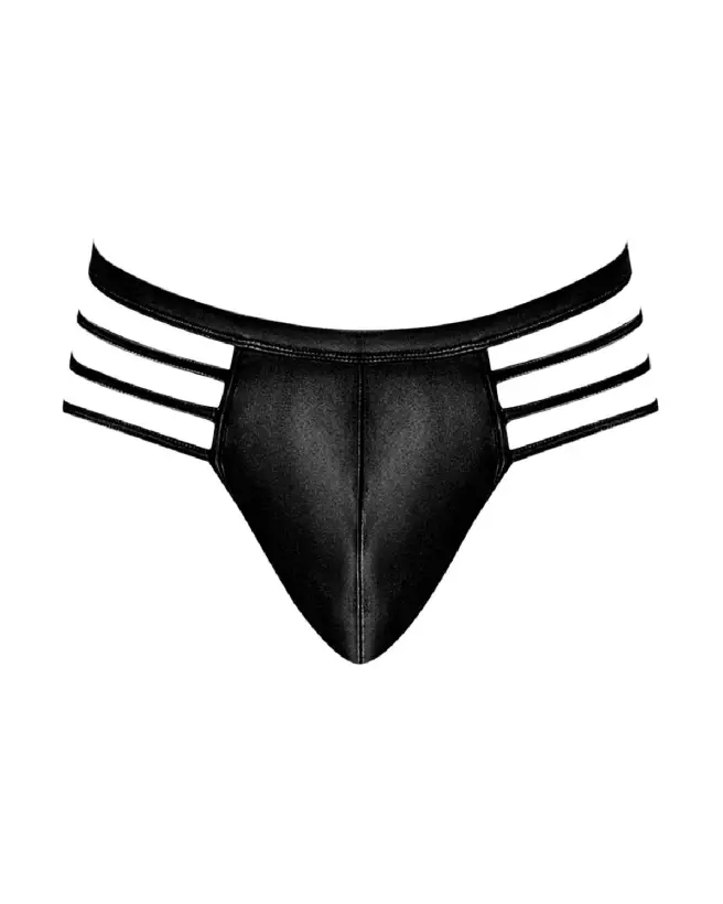 Thong Male Power noir taille L/XL jockstrap élégant et confortable pour homme-4
