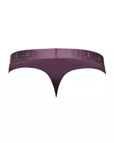 Image du Enhancer Thong Eggplant L/XL de Male Power, Jockstrap confortable et stylé pour hommes-6