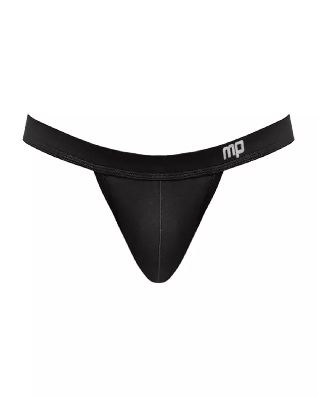 Bong Thong noir S/M Male Power jockstrap élégant et confortable-4