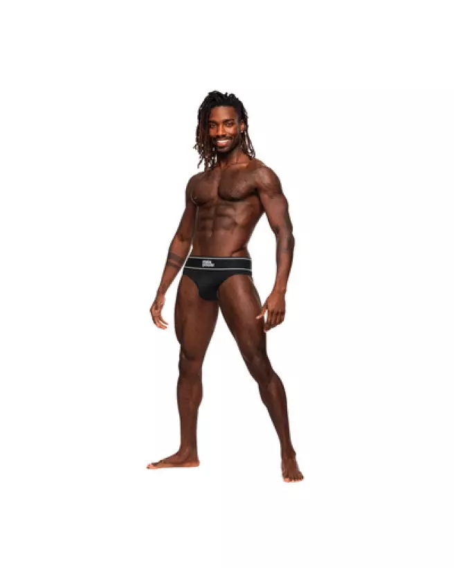 Bong Thong Jockstrap Noir L/XL par Male Power-1