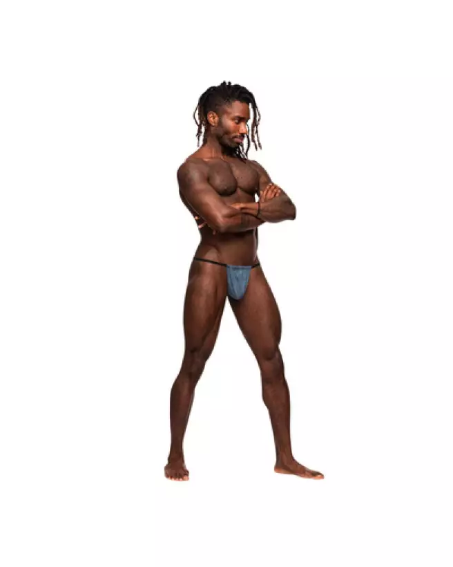 Photo du Jockstrap Posing Strap Bleu Male Power - Sous-vêtements masculins taille unique-1