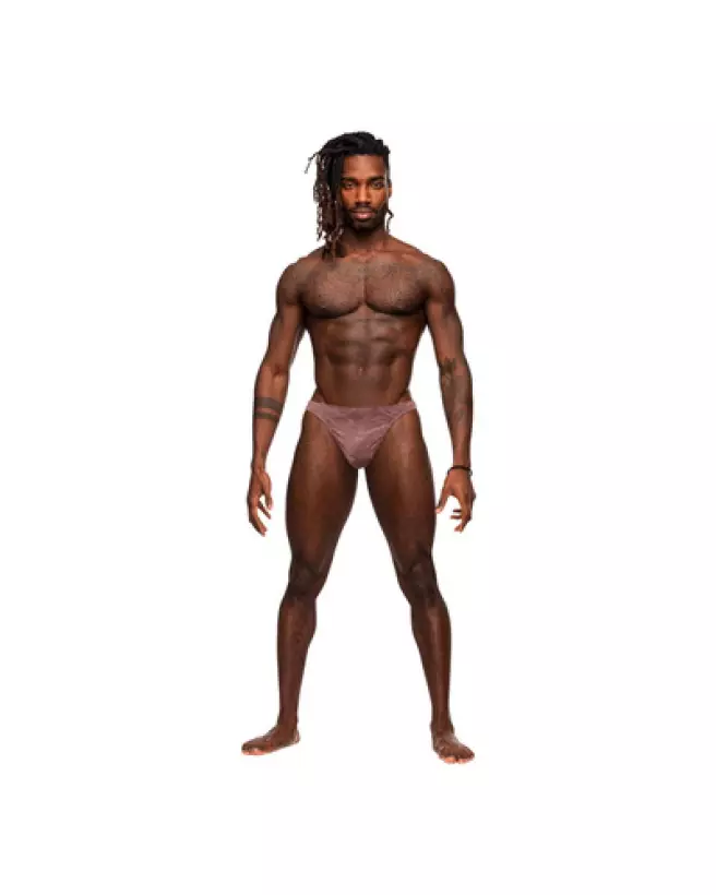 Image du Bong V Thong Mauve taille L/XL par Male Power, jockstrap élégant et confortable-1