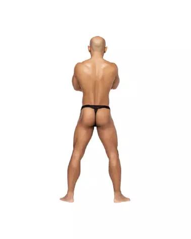 Micro Thong V S/M Noir Male Power - Jockstrap Confortable et Élégant-3