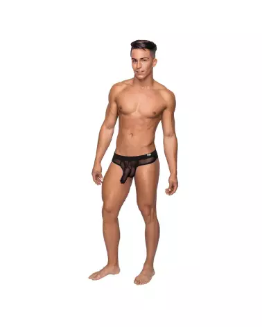 Image du Hose Thong Noir S/M par Male Power, Jockstrap élégant et confortable-3