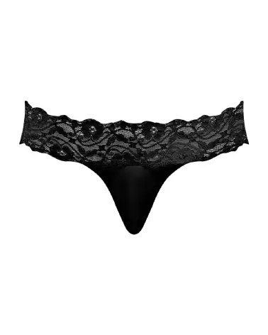 Photo de Micro Thong Pinch Back Noir S/M par Male Power, style Jockstrap-5