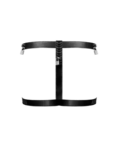 Scorpio Chastity Thong Black Leather by Male Power-5