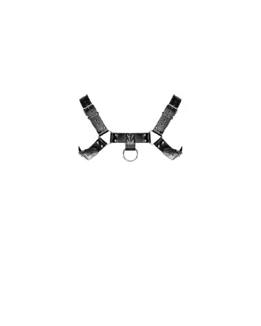 Harnais en similicuir noir Male Power taille unique style jockstrap-4