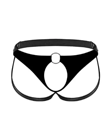 Image du Cyclops Crotchless Jock L/XL Noir par Male Power, Jockstrap Érotique-5