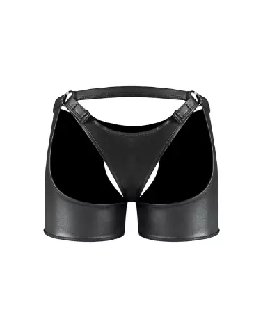 Shorts Poseidon Male Power noirs L/XL avec string amovible et ouverture à l'entrejambe-7