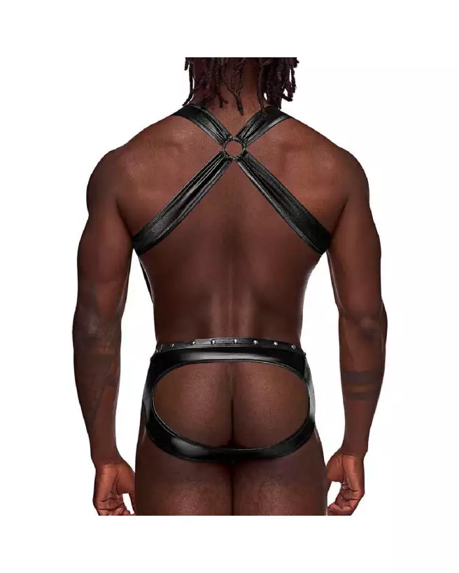 Photo harnais Jock Briefs Uranus Male Power noir S/M-2