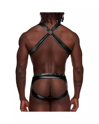 Photo harnais Jock Briefs Uranus Male Power noir S/M-2