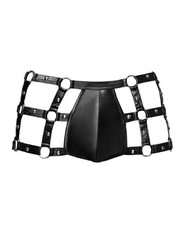 Photo de Vulcan Cut Out Cage Short Noir S/M par Male Power pour chasteté-3