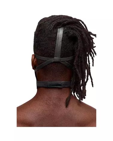 Masque Triton Male Power ajustable avec anneau frontal en noir-2