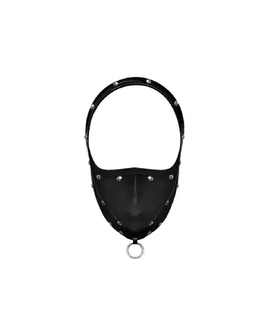 Masque Triton Male Power ajustable avec anneau frontal en noir-3