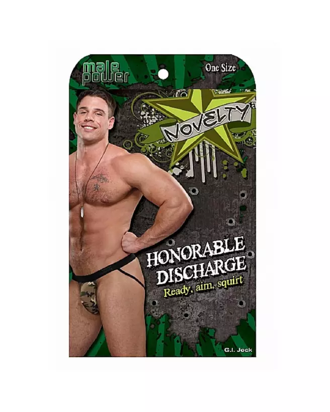 Image du Jockstrap GI Jock Male Power en motif camouflage, parfait pour le sport et quotidien-2