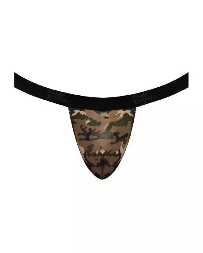 Image du Jockstrap GI Jock Male Power en motif camouflage, parfait pour le sport et quotidien-4