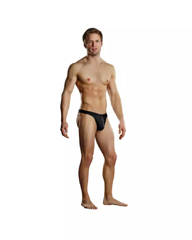 Image du Zipper Thong L/XL noir Male Power, jockstrap élégant et sexy-3