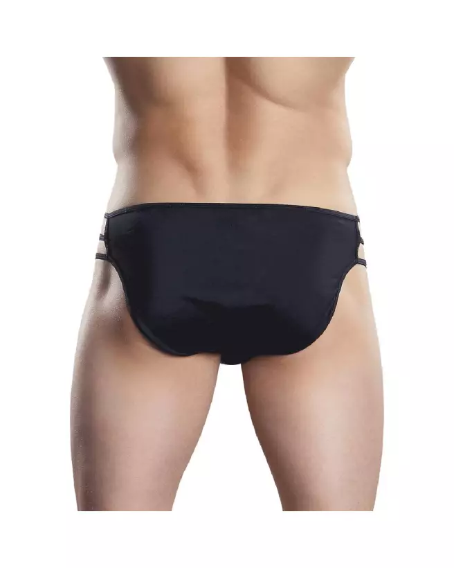 Cage Brief S/M Noir Male Power Jockstrap-3