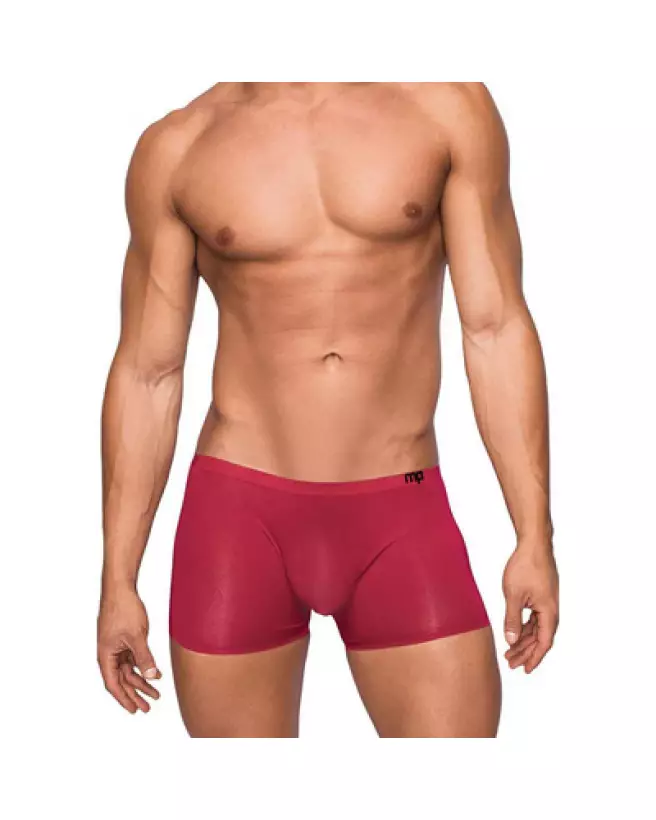 Image du Short Jockstrap Rouge Vin Taille L de Male Power-1