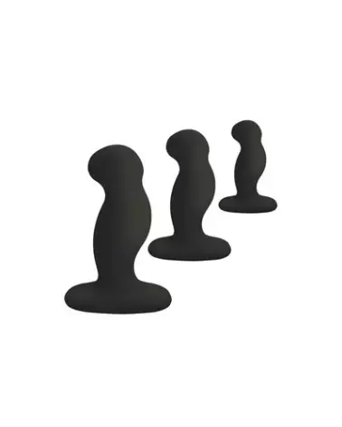 Image du Kit de Démarrage Anal Nexus avec trois plugs en silicone pour stimulation de la prostate-1