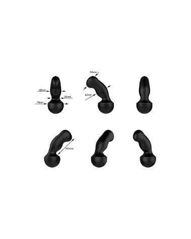 Image du Gyro Vibe Extreme Nexus, dildo vibrant mains libres pour stimulation prostatique-4