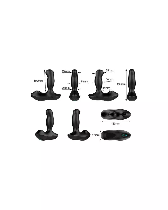 Image du Nexus Revo Air, masseur prostatique rotatif avec succion et télécommande-5