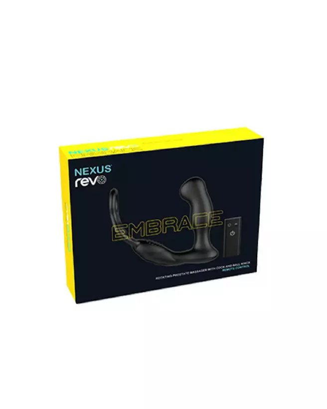 Image du Revo Embrace Nexus, masseur prostatique rotatif étanche avec télécommande-2