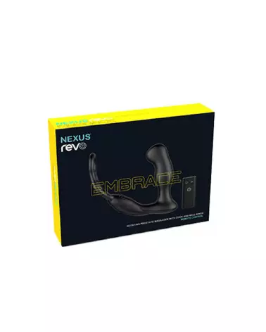 Image du Revo Embrace Nexus, masseur prostatique rotatif étanche avec télécommande-2