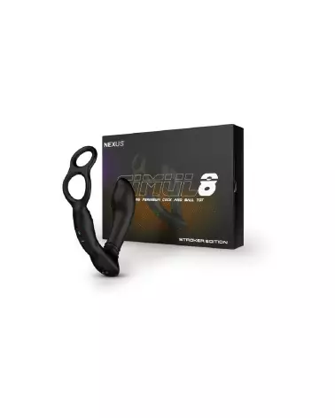 Nexus Simul8 Prostate Stoker Edition Black, stimulateur de prostate avancé-2