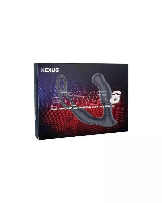 Image du Nexus Simul8, stimulateur prostatique et anneau vibrant pour plaisir anal complet-3