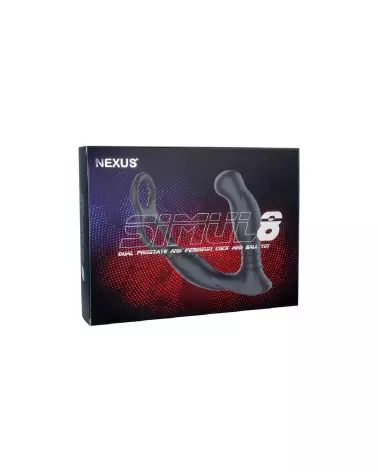 Image du Nexus Simul8, stimulateur prostatique et anneau vibrant pour plaisir anal complet-3