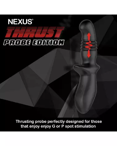 Nexus Thrust Anal Prostate Probe en noir pour stimulation avancée-7